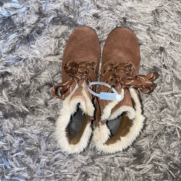 Earth Origins Water Resistant Suede Ankle Boots - Cooper style #A258457 - Picture 6 of 10